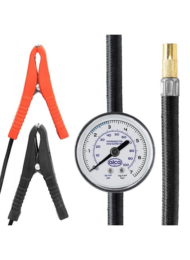 Alca AeroPressor LED Air Compressor, 2 Cylinder, 12 Volt, 160 PSI, 300 Watt - Image 2